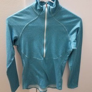 Patagonia Capilene 4 Expedition Weight Zip-Neck Top - Blue - Size XS
